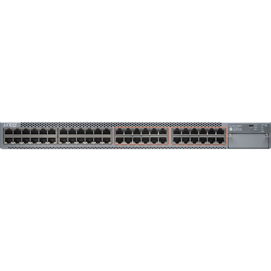 Juniper EX4300-48MP-S 48-port multi-gig spare switch for enterprise access networking