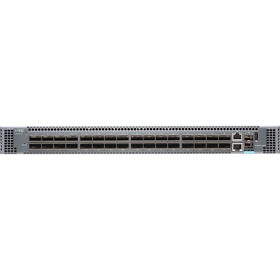 Juniper QFX5120-32C-AFO-T 1U switch with 32 x 100G ports and airflow-out design