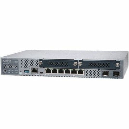 Juniper SRX320 PoE TAA-compliant branch firewall with Junos Base