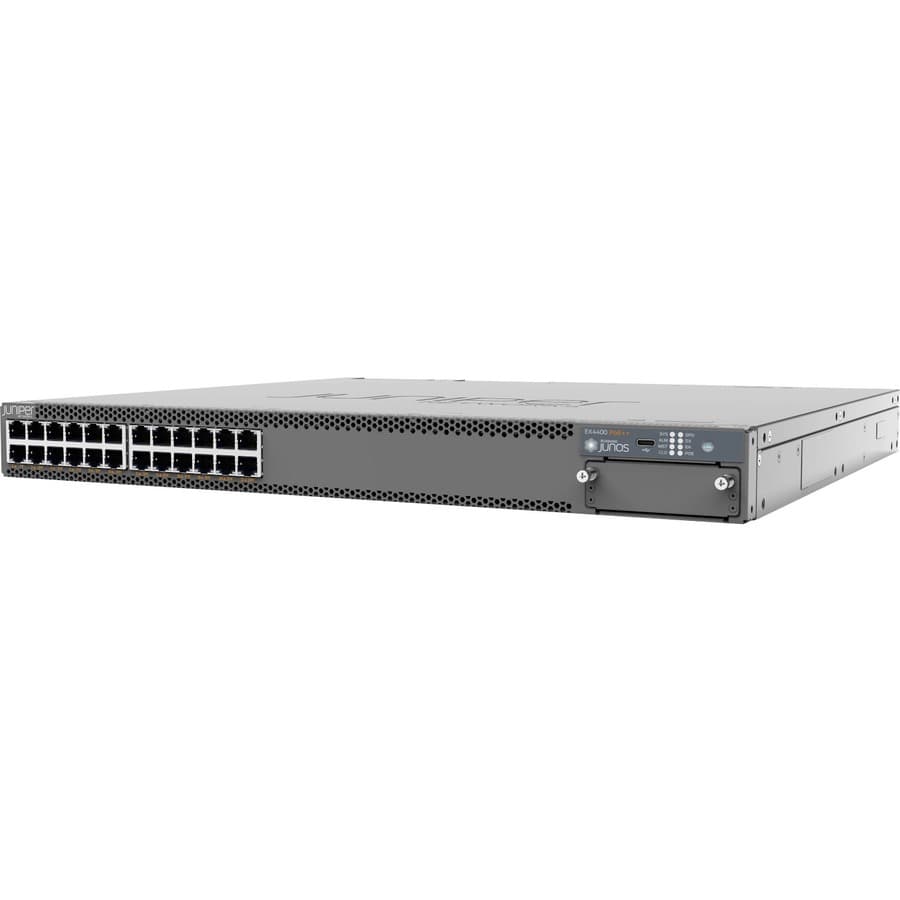 Juniper EX4400-24P bundle with 24 PoE ports and 3-year ND coverage