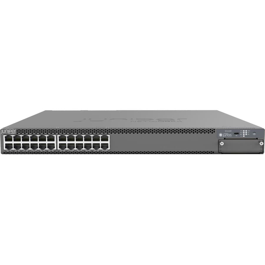 Juniper EX4400-24T-DC managed Layer 3 switch with 24 Ethernet ports