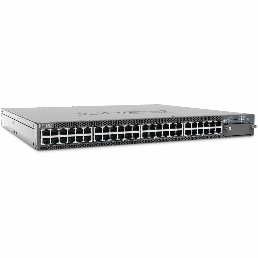 Juniper EX4400-48T-DC 3-year service bundle for data center switch deployments