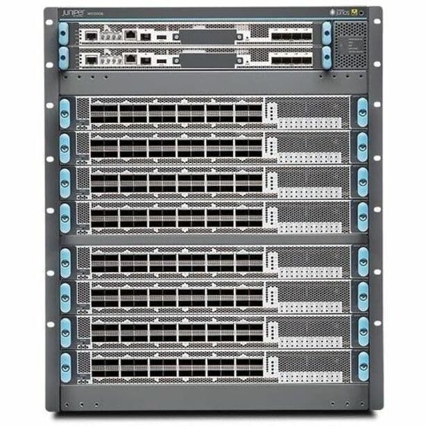 Juniper MX10008-3F-BASE base system with 3 fabric modules for carrier-grade routing