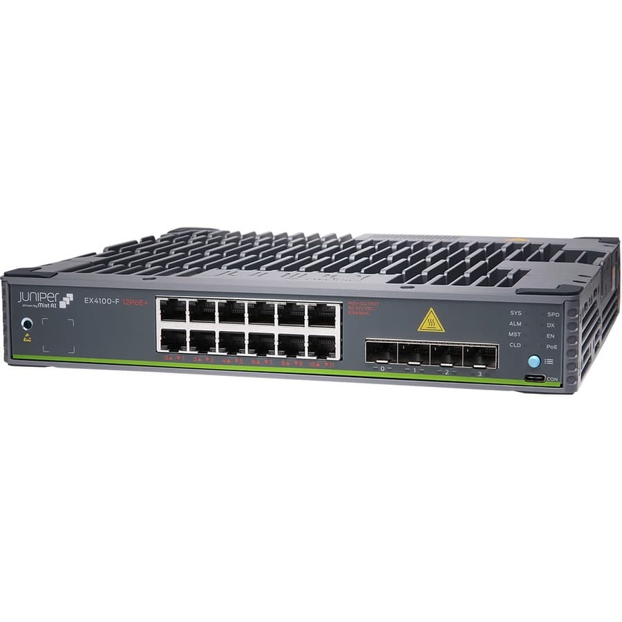 Juniper EX4100-F-12T-TAA 12-port managed switch for compact enterprise networking