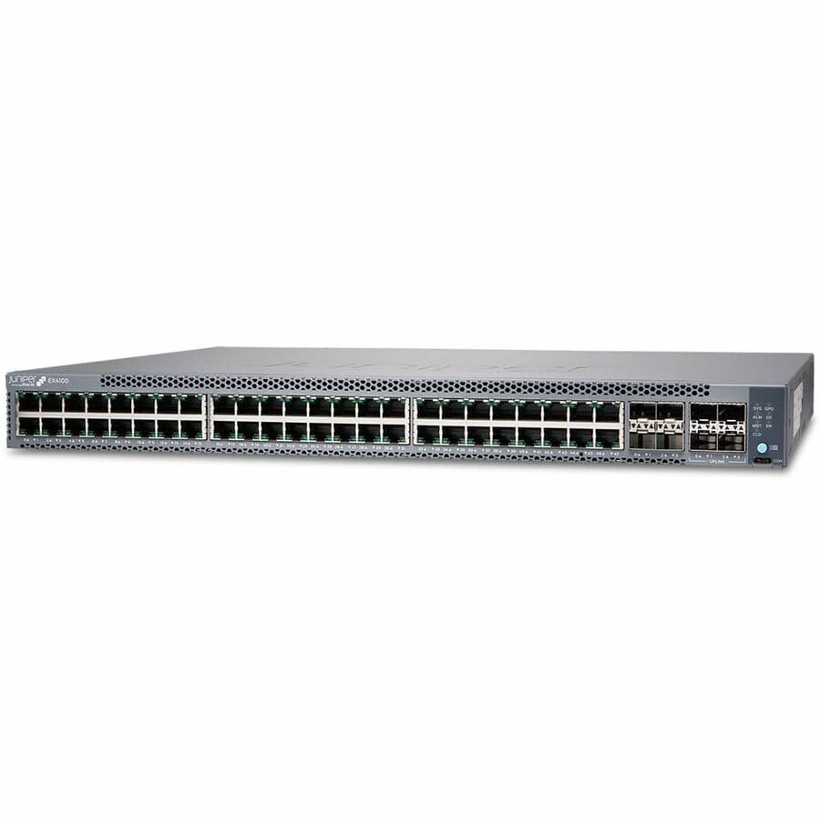 Juniper EX4100-48T-AFI managed 48-port 10 Gigabit Ethernet rack-mount switch