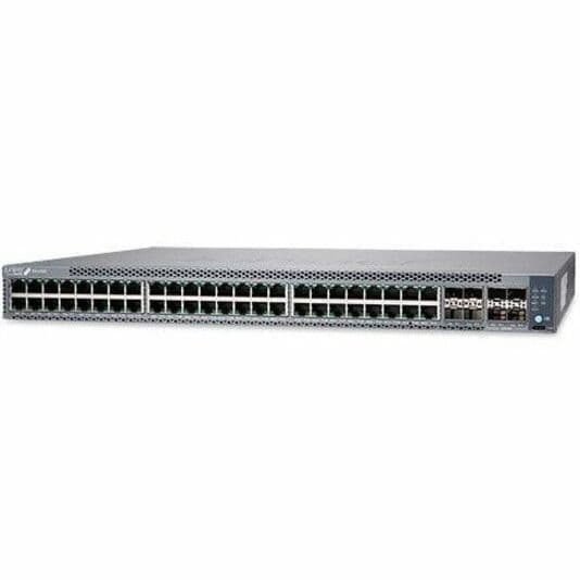 Juniper EX4100-48T managed switch bundle with 48 ports for enterprise rack deployments