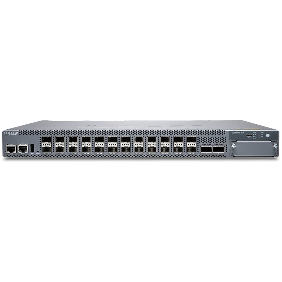 Juniper EX4400-24X-AFI 24-port 10GbE Layer 3 rack-mount switch with 2x100GbE uplinks