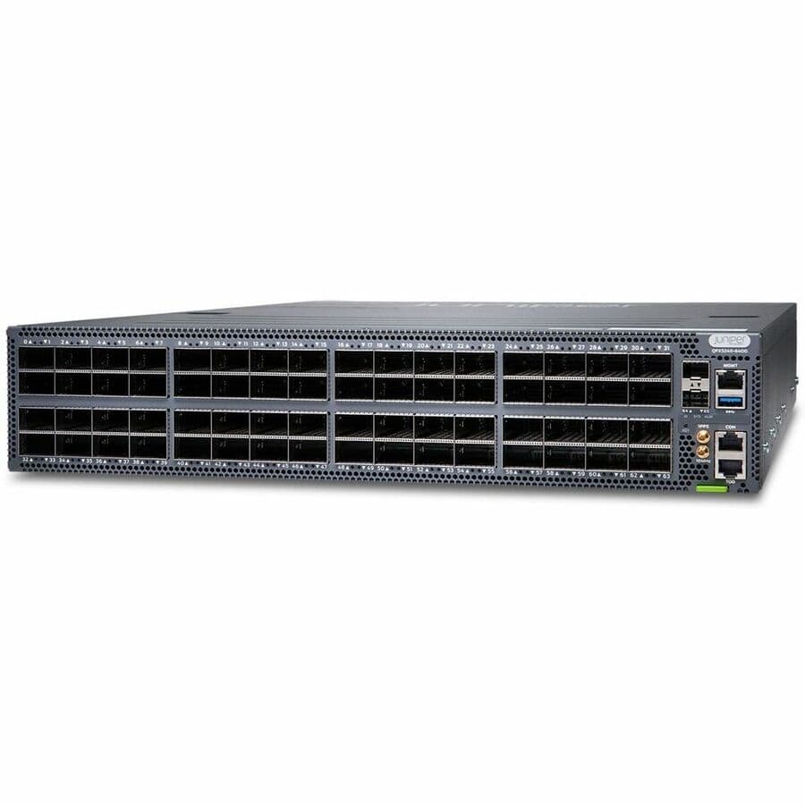 Juniper QFX5240-64OD-AO 1U data center switch with 64 x 800 GbE OSFP ports and air-out cooling