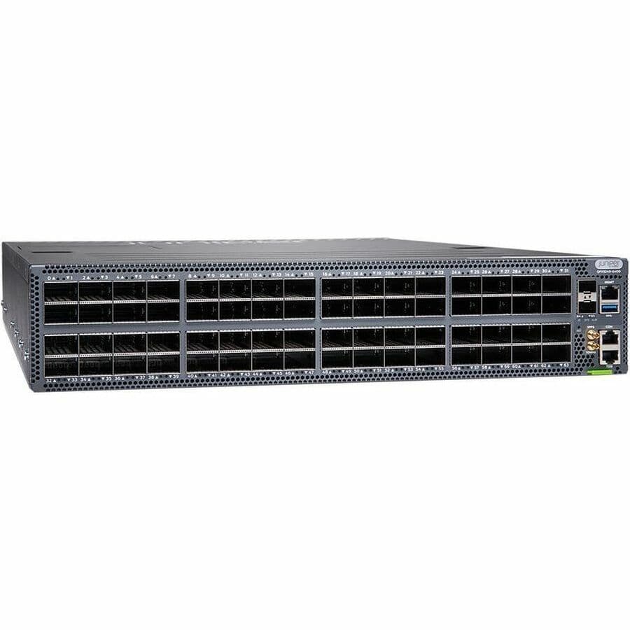Juniper QFX5240-64OD-CHAS chassis switch with 64 x 800 GbE OSFP ports for data center fabrics