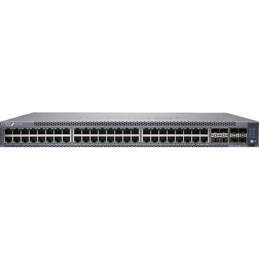 Juniper EX4100-48T-AFI-TAA 48-port managed switch for enterprise access networking