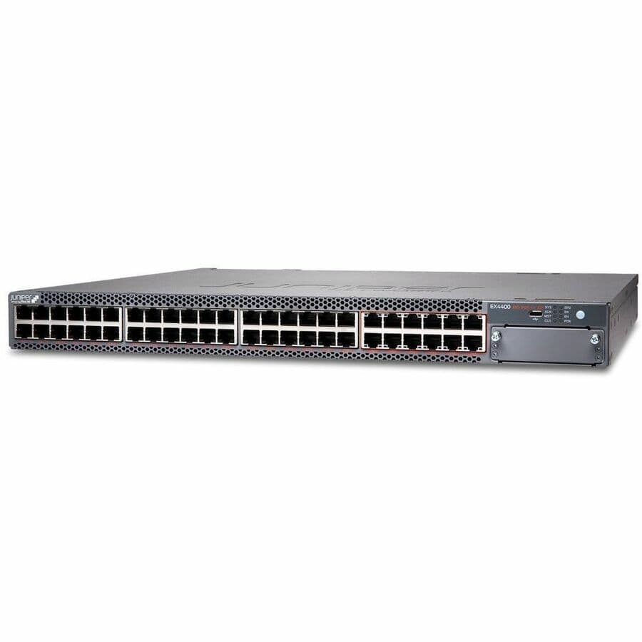 Juniper EX4400-48MXP 48-port multi-gig PoE switch with 2 x 100G uplinks for enterprise access