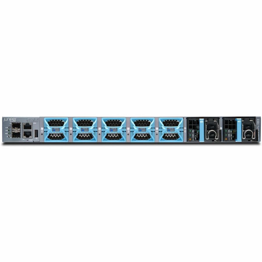 Juniper QFX5220-32CD-D-AFO TAA SKU data center switch with 32 x 100GbE ports