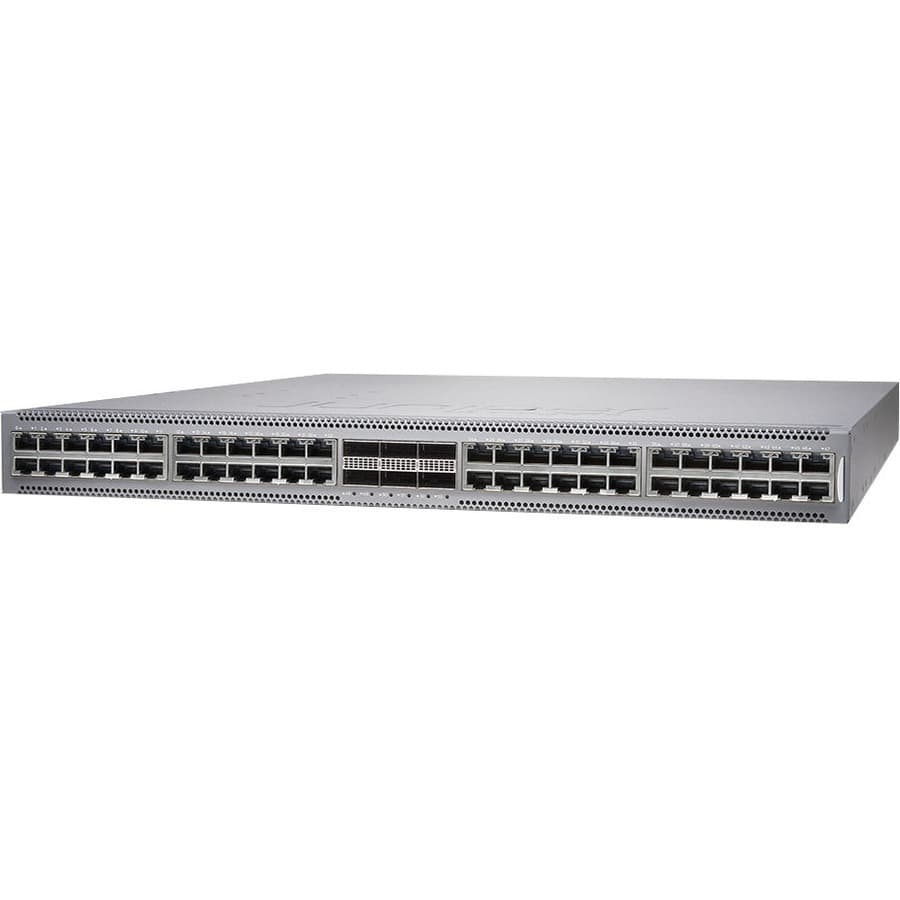 Juniper QFX5120-48T-DC-AFI 1U data center switch with 48 x 10 GbE ports and 6 x 100 GbE uplinks
