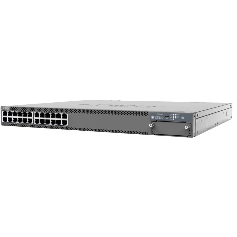 Juniper EX4400-24T-DC managed Layer 3 switch with 24 Ethernet ports
