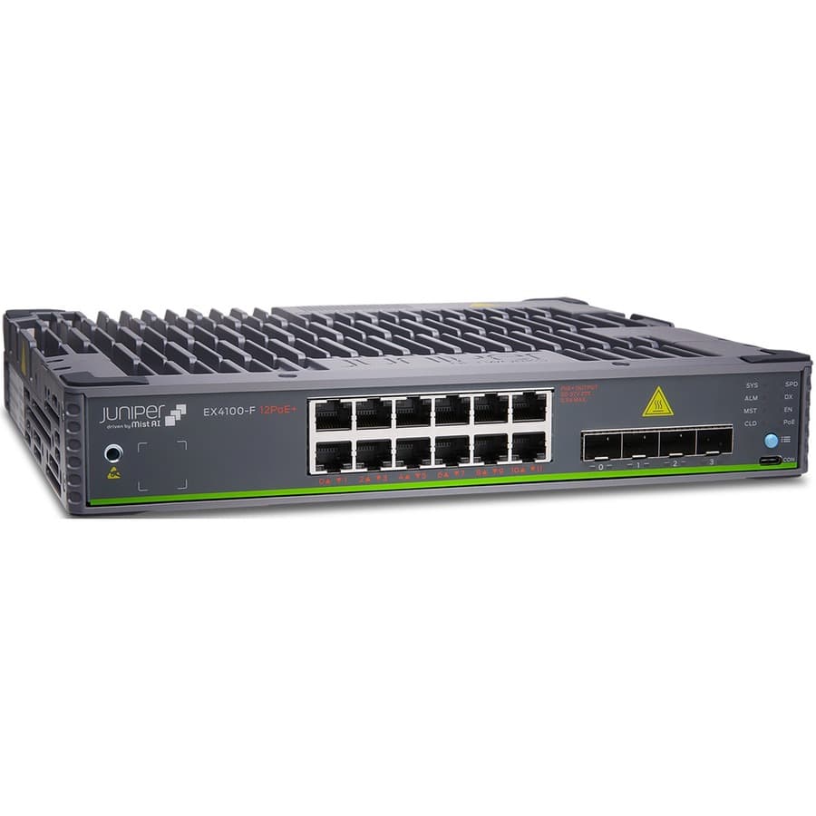 Juniper EX4100-F-12P 12-port PoE+ managed enterprise switch
