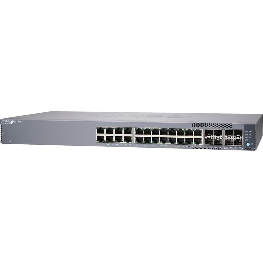 Juniper EX4100-F 24-port managed Layer 3 Ethernet switch for enterprise access networking