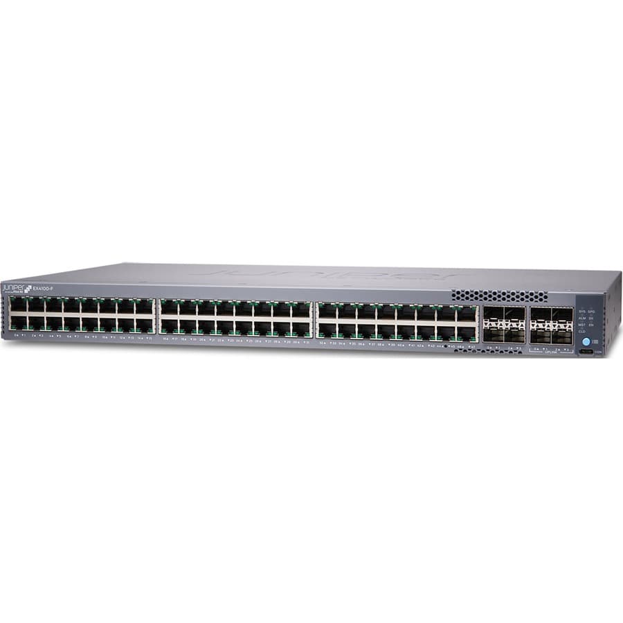 Juniper EX4100-F-48T 48-port managed Gigabit Ethernet switch for campus and branch access