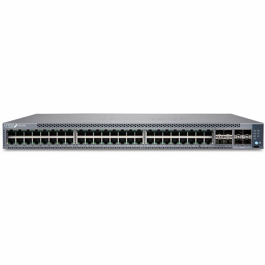 Juniper EX4100-48T-AFI managed 48-port 10 Gigabit Ethernet rack-mount switch