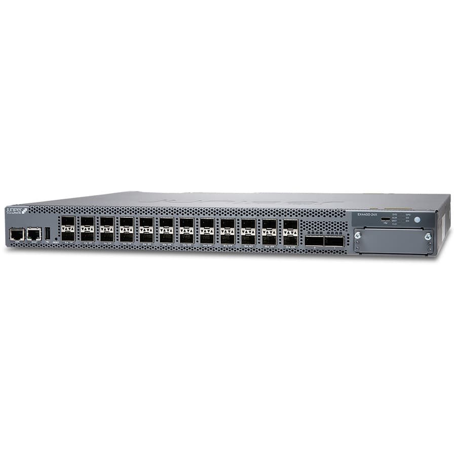 Juniper EX4400-24X-AFI 24-port 10GbE Layer 3 rack-mount switch with 2x100GbE uplinks