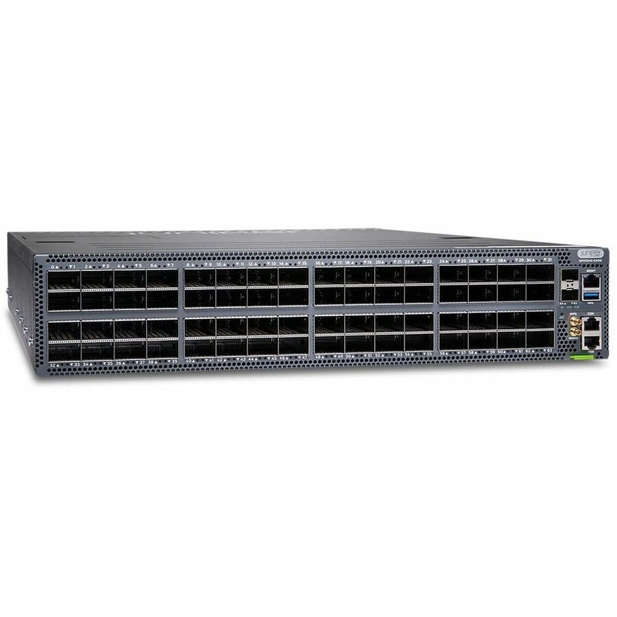 Juniper QFX5240-64OD-AO 1U data center switch with 64 x 800 GbE OSFP ports and air-out cooling
