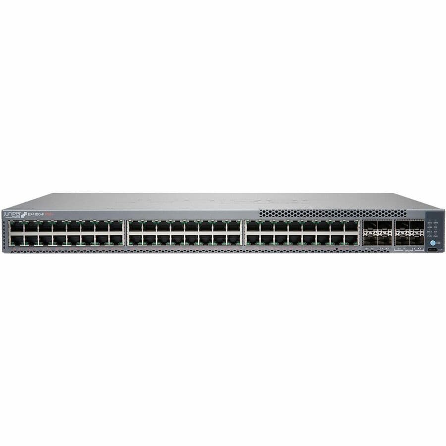 Juniper EX4100-F 48-port PoE+ TAA-compliant enterprise access switch