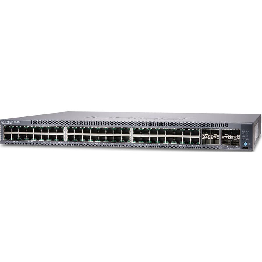 Juniper EX4100-48T-AFI-TAA 48-port managed switch for enterprise access networking