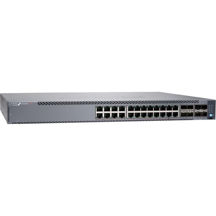 Juniper EX4100-24T-DC-TAA 24-port managed switch for enterprise access networking