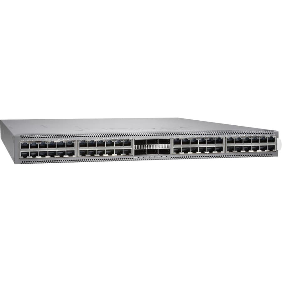 Juniper QFX5120-48T-DC-AFI 1U data center switch with 48 x 10 GbE ports and 6 x 100 GbE uplinks