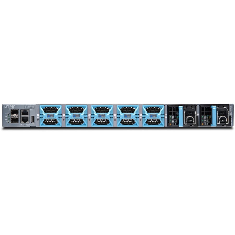 Juniper QFX5200-32C-AFO-T2 TAA-compliant 32-port 100GbE data center switch