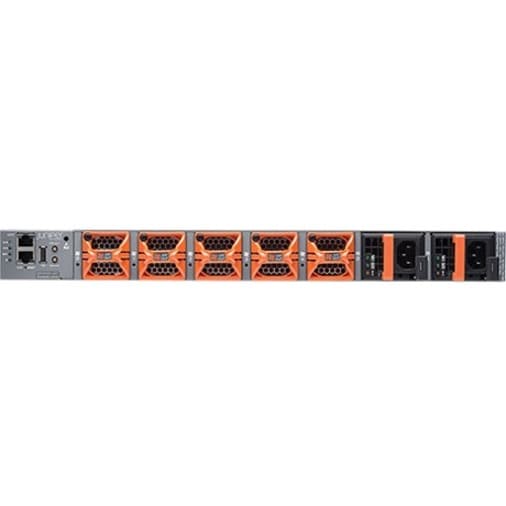 Juniper QFX5120 48-port 10G-T switch with 6 100G QSFP28 uplinks, 1U TAA rack-mount
