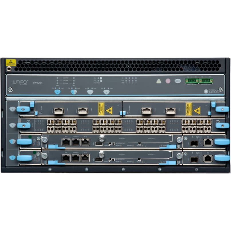 Juniper EX9204-BASE3C-AC-T compact modular data center switch chassis with AC power