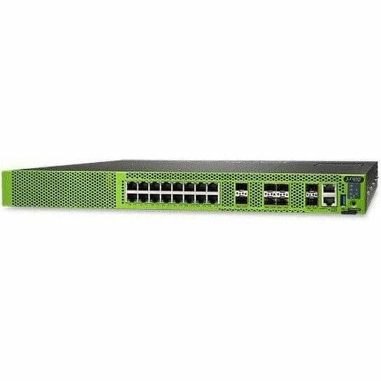 Juniper SRX1600-DC-TAA next-gen firewall appliance with Junos base and TAA compliance