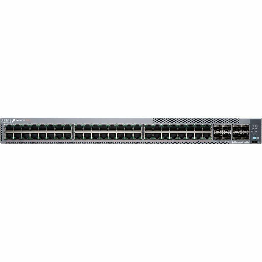 Juniper EX4100-F 48-port PoE+ TAA-compliant enterprise access switch