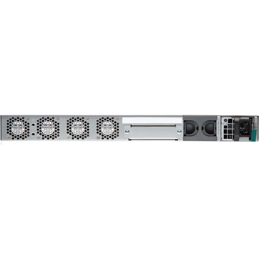 Juniper SRX1500-DC firewall appliance with Junos Enhanced software for rack-mounted security