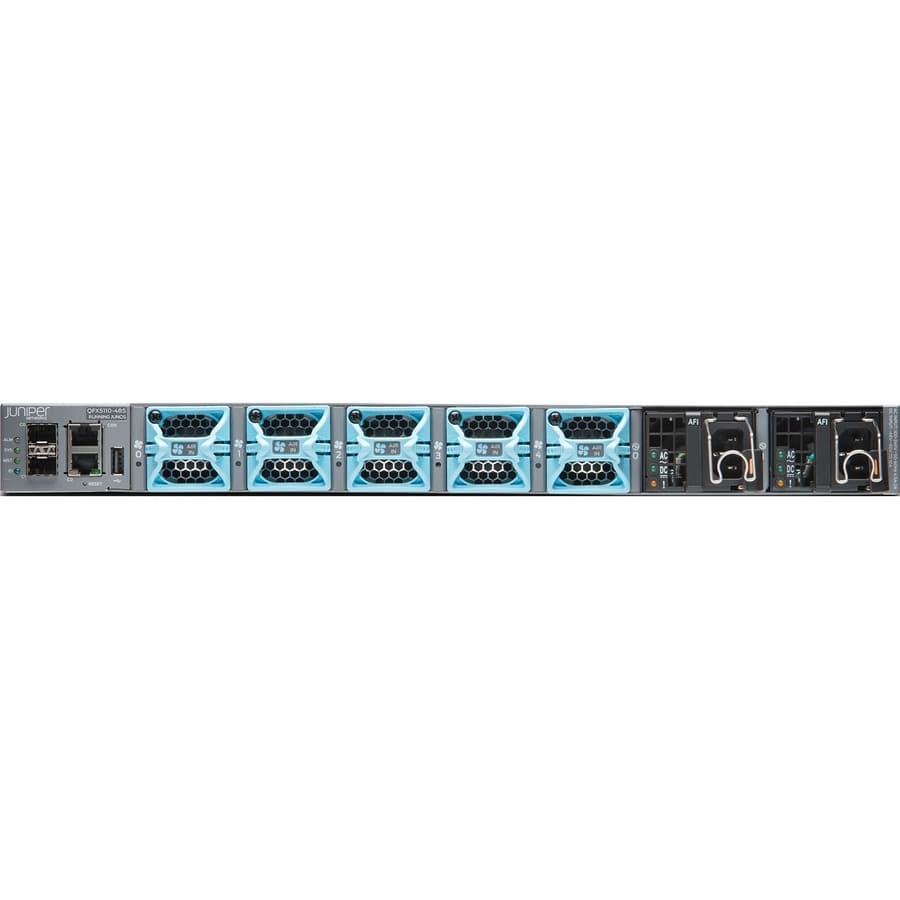 48 SFP+ AND 4 QSFP28, BACK TO FRONT AC view 5