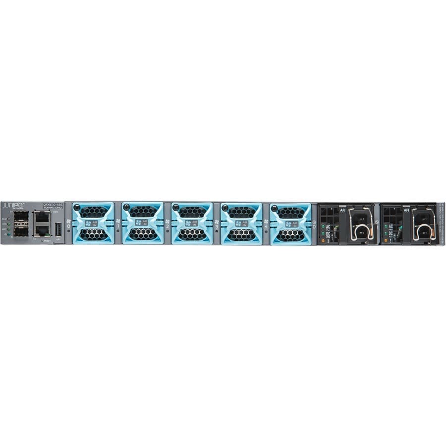 Juniper QFX5110-48S-D-AFO2 1U switch with 48 SFP+ ports and 4 QSFP28 uplinks