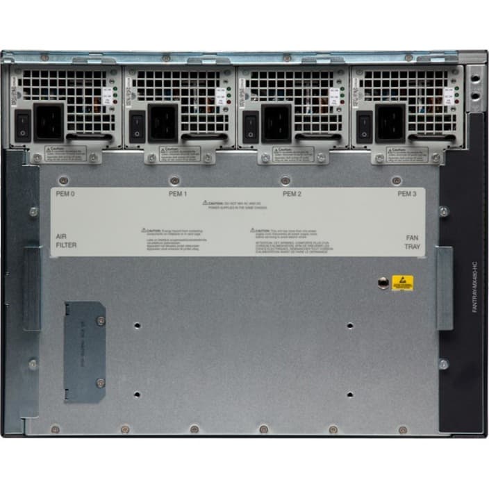 Juniper EX9208-BASE3C-AC-T modular data center switch chassis with AC power