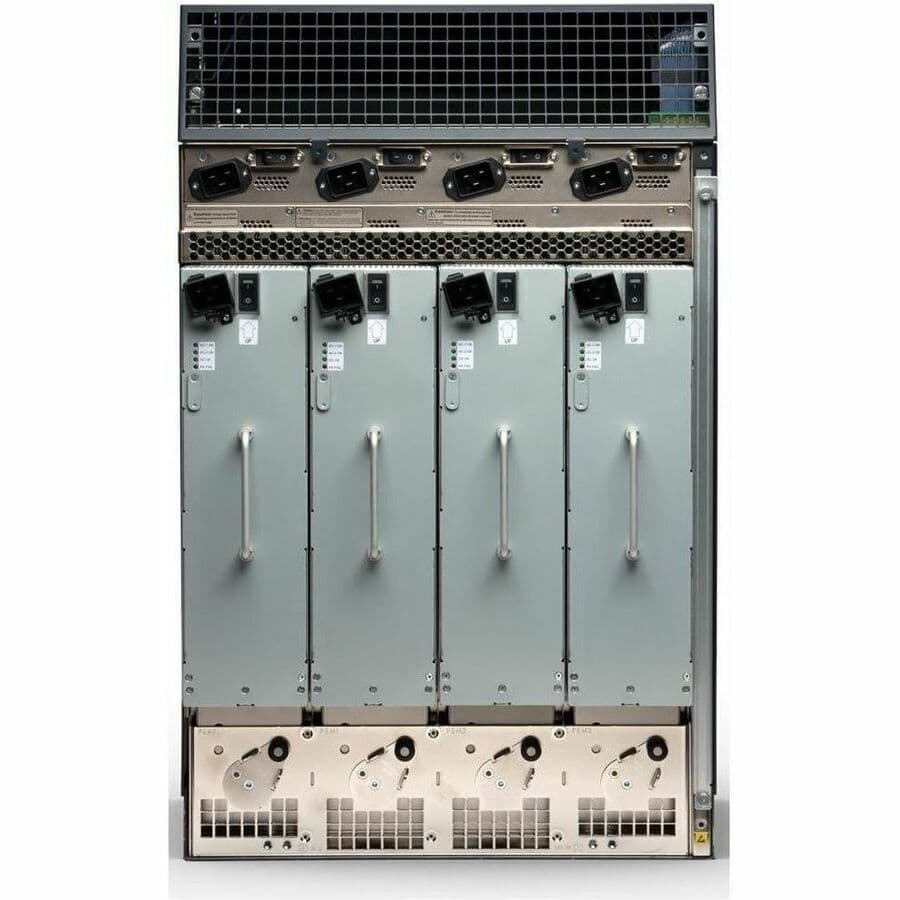 Juniper EX9214 base chassis with dual RE2 and SF3 support for data center switching
