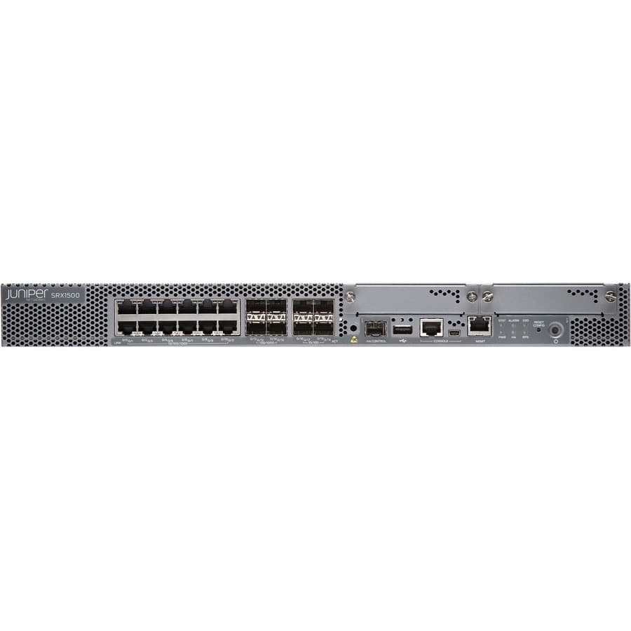 Juniper SRX1500-SYSJB-AC-T TAA-compliant firewall appliance with Junos base
