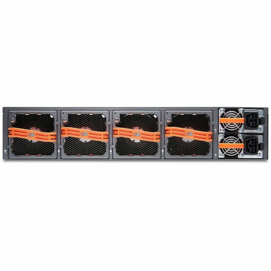 Juniper QFX5230-64CD-AFO-T TAA-compliant data center switch with 64 x 400G QSFP56-DD ports