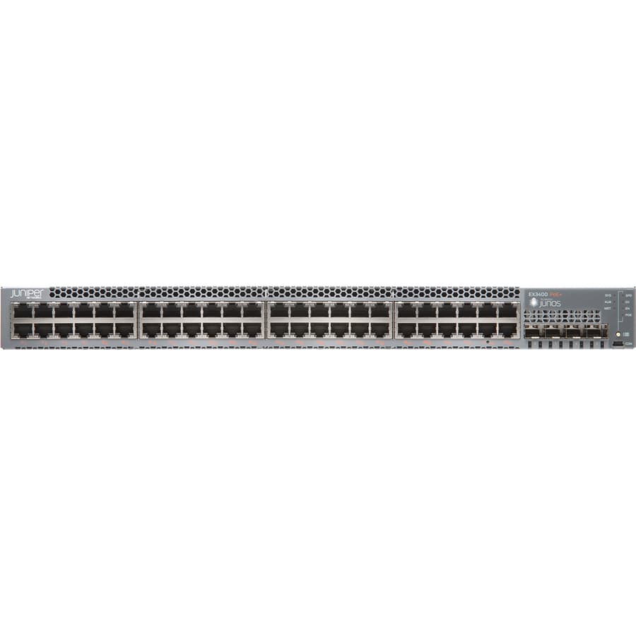 Juniper EX3400 24-port PoE+ TAA managed switch for enterprise edge networking