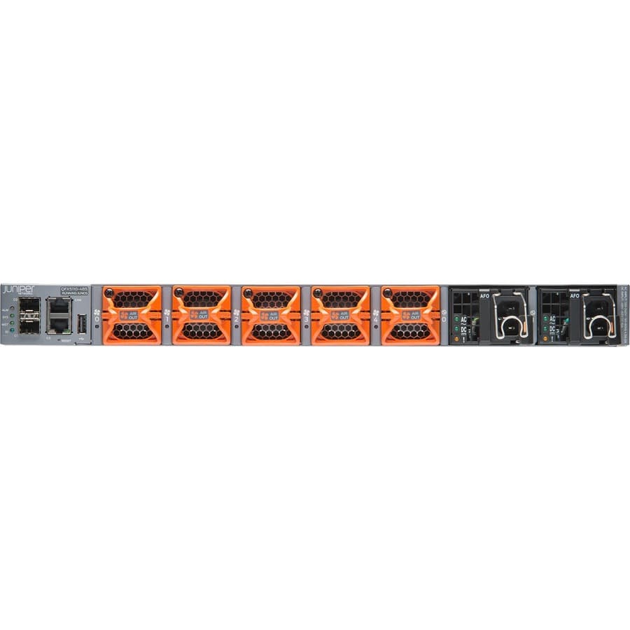 Juniper QFX5110-48S-D-AFO2 1U switch with 48 SFP+ ports and 4 QSFP28 uplinks