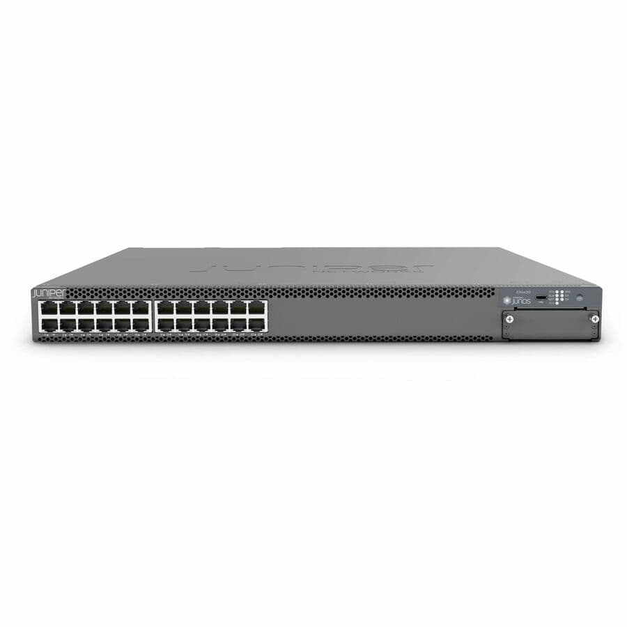 Juniper EX4400-48T-DC 3-year service bundle for data center switch deployments