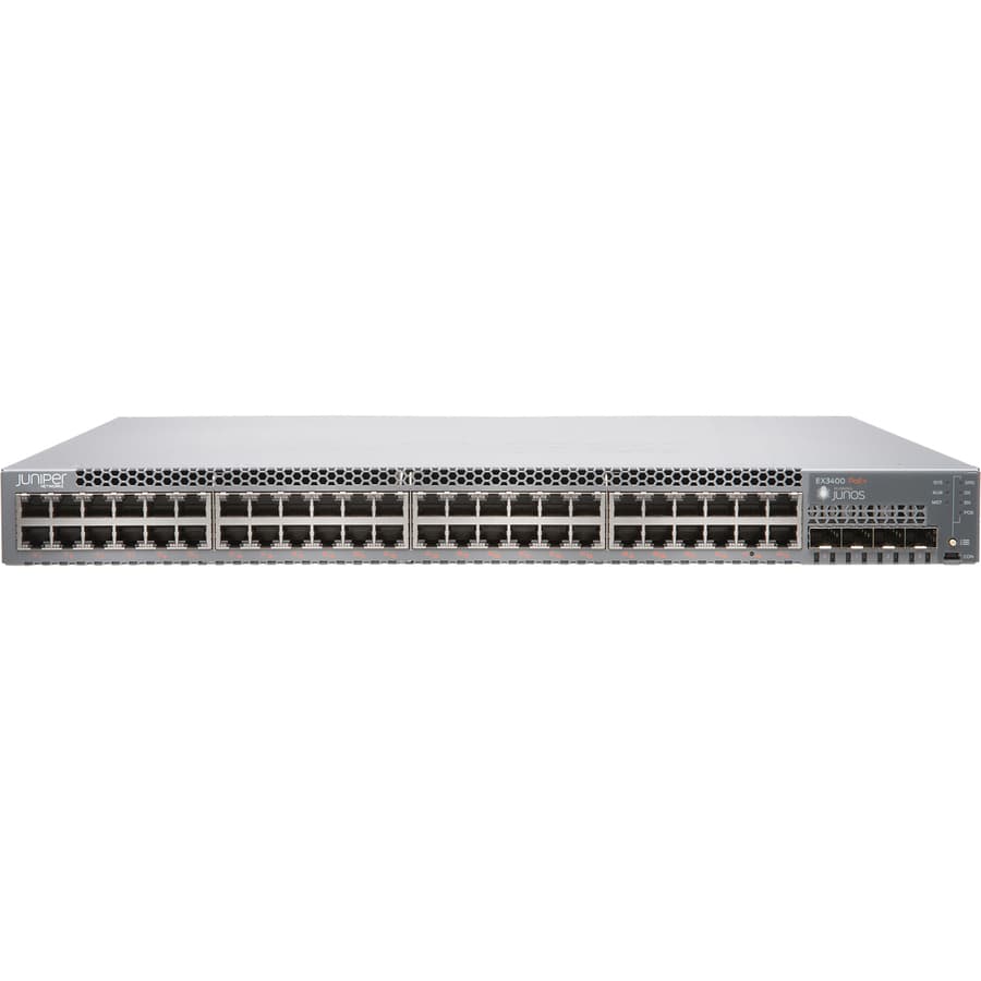 Juniper EX3400 24-port PoE+ TAA managed switch for enterprise edge networking