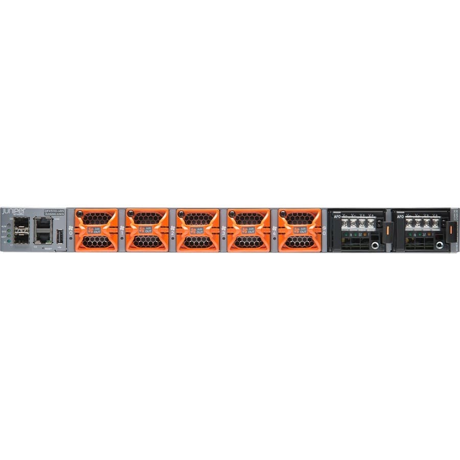 Juniper QFX5110-48S-D-AFO2 1U switch with 48 SFP+ ports and 4 QSFP28 uplinks