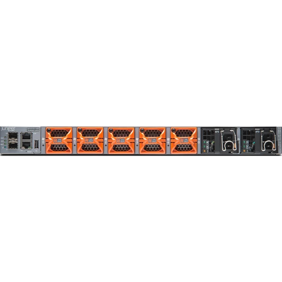Juniper QFX5110-48S-AFI-T2 48-port TAA-compliant switch with back-to-front AC airflow