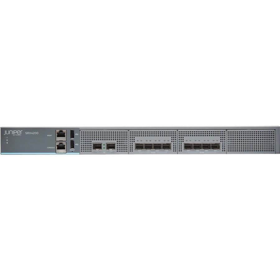 Juniper SRX4200-AC HW & JUNOS ENHANCED enterprise security appliance for AC-powered edge deployments