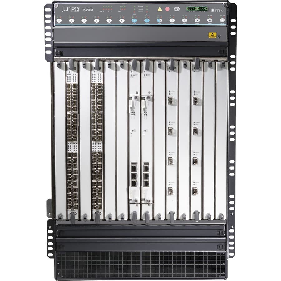 Juniper MX960 MXAAF Premium Bundle with AC power for carrier-grade core routing deployments