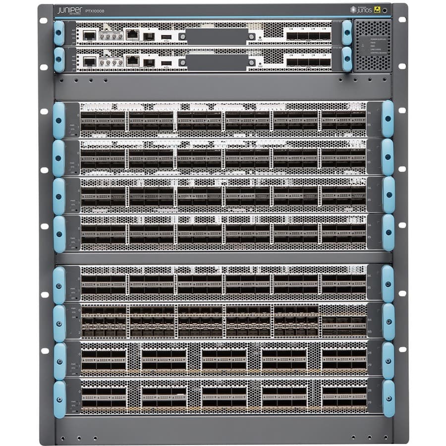 Juniper PTX10008-BASE3 base system for 14.4 T LC carrier-grade routing