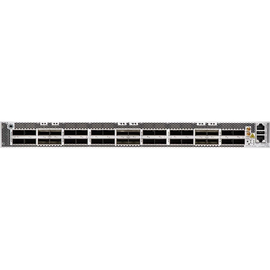 Juniper PTX10001-36MR-DC carrier-grade router for DC-powered Junos EVO deployments